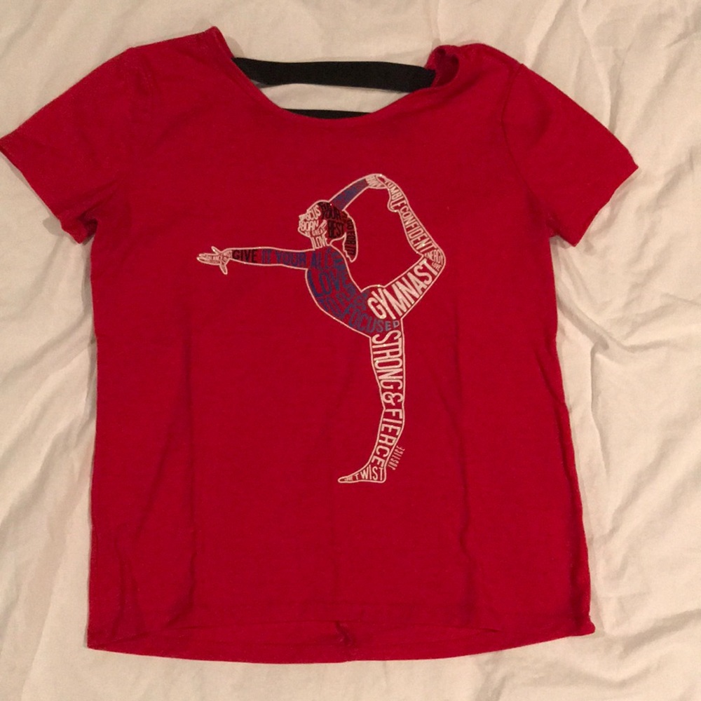 Girls gymnast top